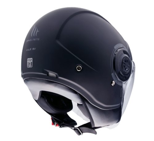 Casca Mt Helmets Viale SV S A1 negru mat - omologare noua ECE 22.06 - Negru mat