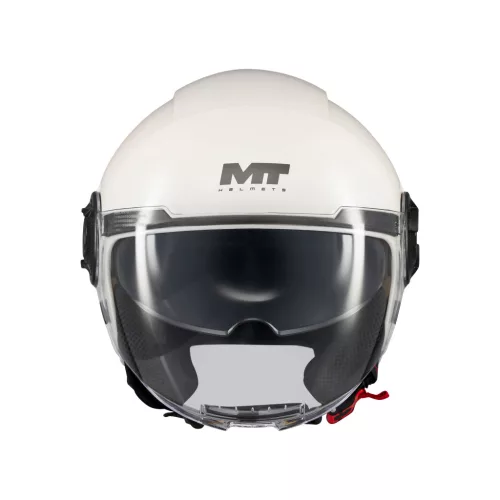 Casca Mt Helmets Viale SV S A0 alb lucios