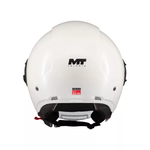 Casca Mt Helmets Viale SV S A0 alb lucios