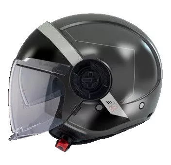 Casca Mt Helmets Viale SV S 68 Unit D2 gri mat