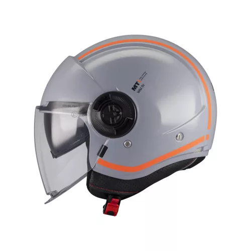 Casca Mt Helmets Viale SV S Tasty C4 gri lucios