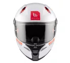 Casca Mt Helmets Revenge 2 S A0 alb lucios