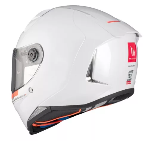 Casca Mt Helmets Revenge 2 S A0 alb lucios