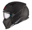 Casca Mt Helmets Streetfighter SV S A1 negru mat - masca barbie si cozoroc detasabile - omologare noua ECE 22.06 - Negru mat