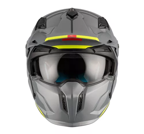 Casca Mt Helmets Streetfighter SV S A22 gri lucios