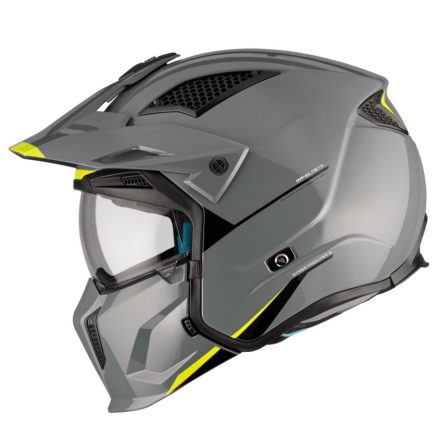 Casca MT Helmets Streetfighter Sv S A22 Gri Lucios