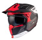 Casca Mt Helmets Streetfighter Sv S B15 Totem Rosu Mat