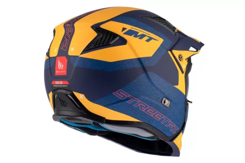 Casca Mt Helmets Streetfighter SV S Totem C3 galben mat