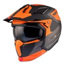 Casca Mt Helmets Streetfighter Sv S B4 Totem Portocaliu Mat