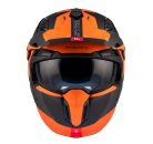 Casca Mt Helmets Streetfighter Sv S B4 Totem Portocaliu Mat