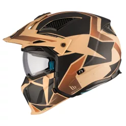 Casca Mt Helmets Streetfighter SV S P1R B9 maro mat