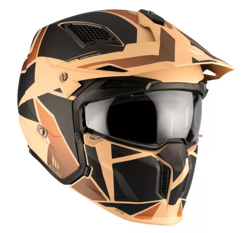 Casca Mt Helmets Streetfighter SV S P1R B9 maro mat