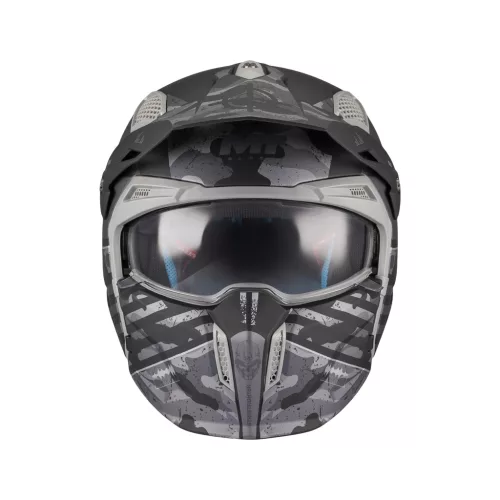 Casca Mt Helmets Streetfighter SV S Belic B2 gri/negru mat