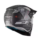 Casca Mt Helmets Streetfighter SV S Belic B2 gri/negru mat