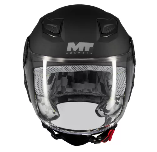Casca Mt Helmets Lite Kids Pure A1 negru mat