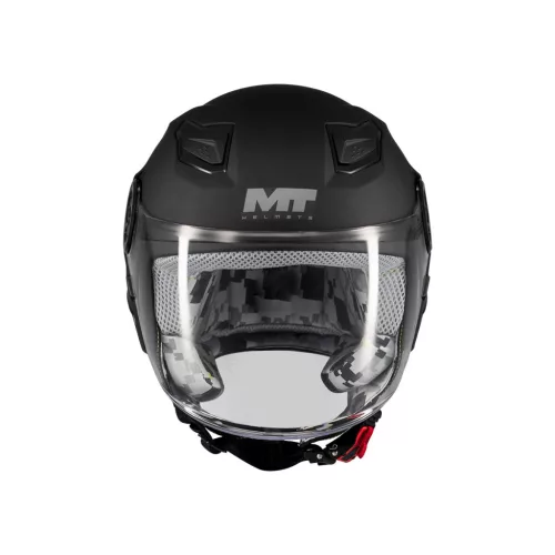 Casca Mt Helmets Lite Kids Pure A1 negru mat