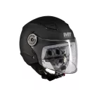 Casca Mt Helmets Lite Kids Pure A1 negru mat