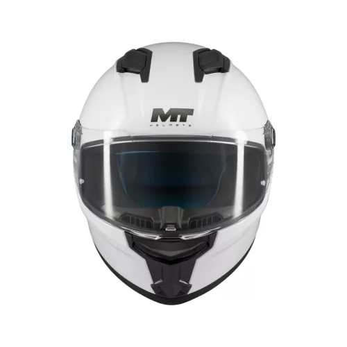 Casca Mt Helmets Stinger 2 Pure A0 alb mt-v-28b