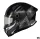 Casca Mt Helmets Stinger 2 Tron B12 negru/gri lucios