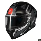 Casca Mt Helmets Stinger 2 Tron B12 negru/gri lucios