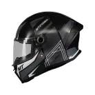 Casca Mt Helmets Stinger 2 Tron B12 negru/gri lucios