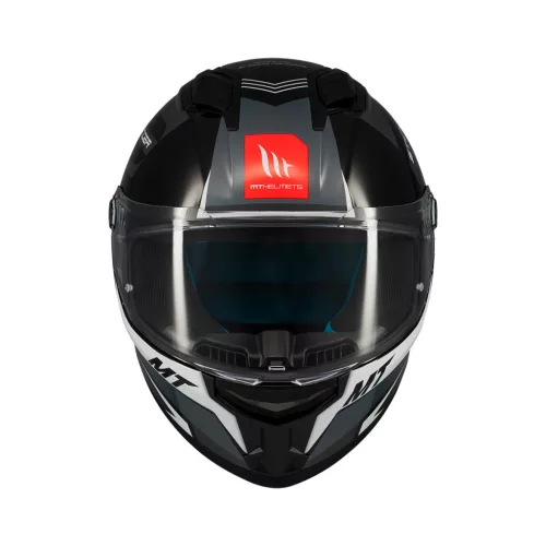 Casca Mt Helmets Stinger 2 Tron B12 negru/gri lucios