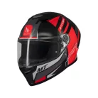 Casca Mt Helmets Stinger 2 Tron B15 negru/rosu lucios