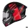 Casca Mt Helmets Stinger 2 Tron B15 negru/rosu lucios