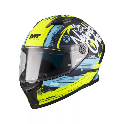 Casca Mt Helmets Stinger 2 Rocket C3 galben mat