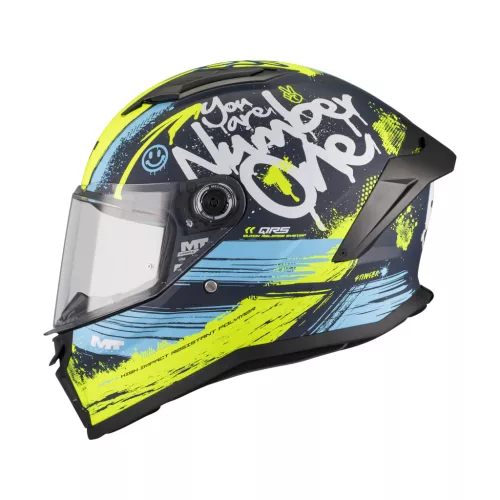 Casca Mt Helmets Stinger 2 Rocket C3 galben mat