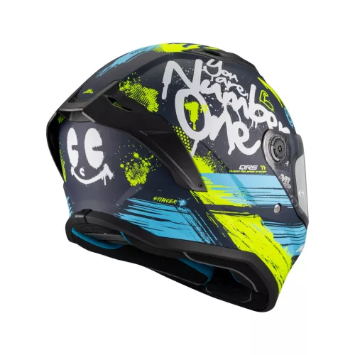 Casca Mt Helmets Stinger 2 Rocket C3 galben mat