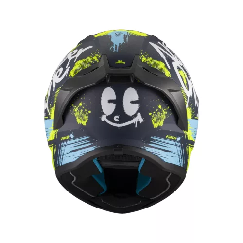 Casca Mt Helmets Stinger 2 Rocket C3 galben mat