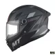Casca Mt Helmets Stinger 2 Zivze C2 negru/gri mat