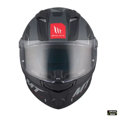 Casca Mt Helmets Stinger 2 Zivze C2 negru/gri mat