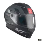 Casca Mt Helmets Stinger 2 Zivze C2 negru/gri mat