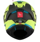 Casca Mt Helmets Stinger 2 Zivze C3 Neon negru/albastru mt-v-28b
