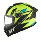 Casca Mt Helmets Stinger 2 Zivze C3 Neon negru/albastru mt-v-28b