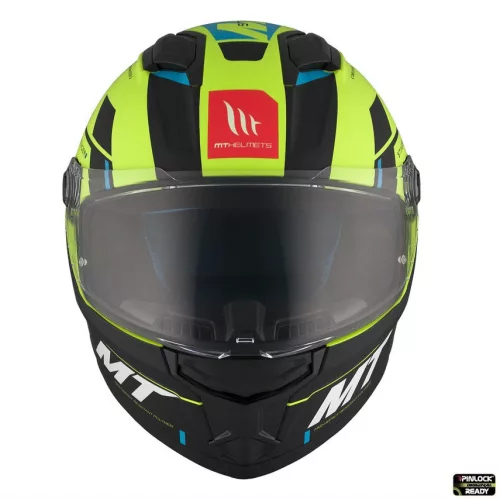Casca Mt Helmets Stinger 2 Zivze C3 galben fluor mat