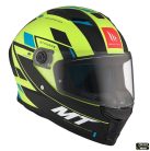 Casca Mt Helmets Stinger 2 Zivze C3 Galben Fluo Mat