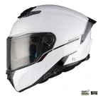 Casca Mt Helmets Atom 2 SV A0 alb lucios Pinlock Ready