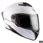 Casca Mt Helmets Atom 2 Sv A0 Alb Lucios