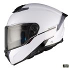 Casca Mt Helmets Atom 2 Sv A0 Alb Lucios