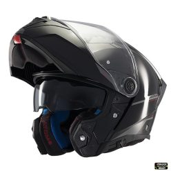 Casca Mt Helmets Atom 2 Sv A1 Negru Lucios