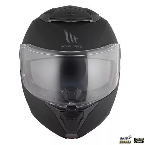 Casca Mt Helmets Atom 2 SV A1 negru mat Pinlock Ready
