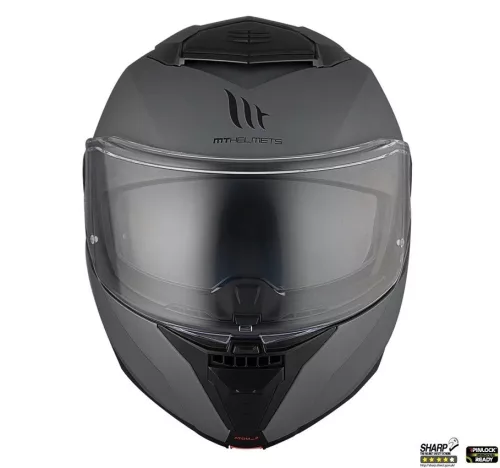 Casca Mt Helmets Atom 2 SV A2 titanium mat Pinlock Ready