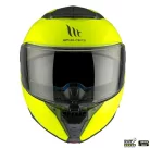 Casca Mt Helmets Atom 2 SV A3 galben fluor lucios Pinlock Ready