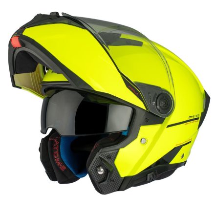 Casca MT Helmets Atom 2 Sv A3 galben fluor lucios