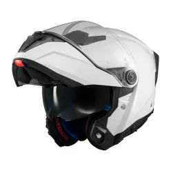 Casca Mt Helmets Atom 2 SV Pure A0 alb lucios