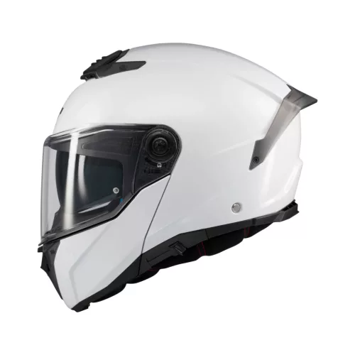 Casca Mt Helmets Atom 2 SV Pure A0 alb lucios