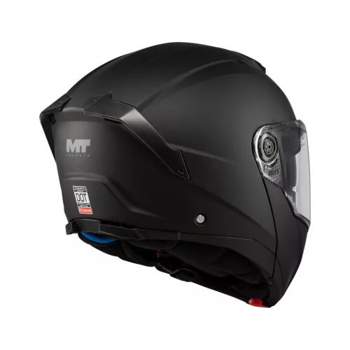 Casca Mt Helmets Atom 2 SV Pure A1 negru mat Pinlock inclus